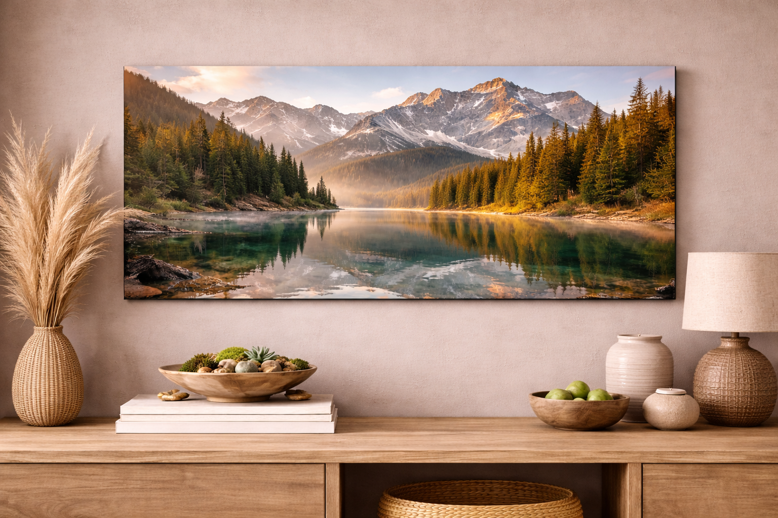 Portrait, paysage, panorama: une nouvelle façon de penser sa décoration murale