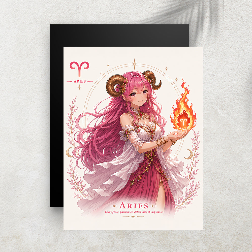 Aries – Tableau Signe Astrologique