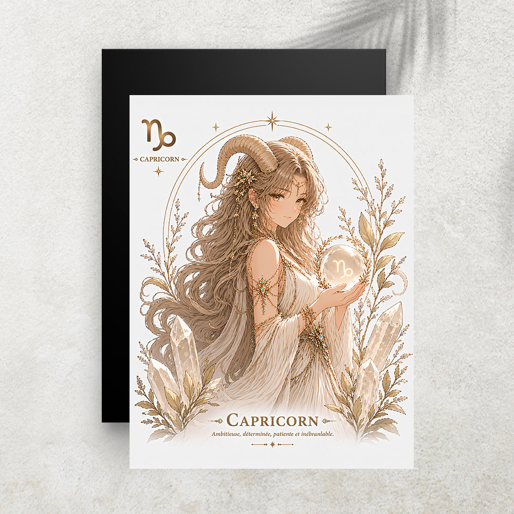 Capricorne – Tableau Signe Astrologique