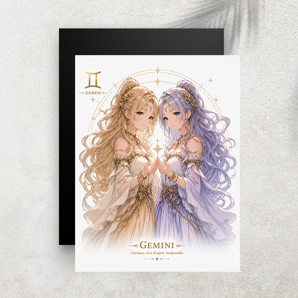 Gemini – Tableau Signe Astrologique