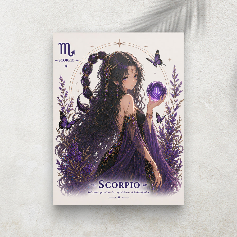Scorpion – Tableau Signe Astrologique