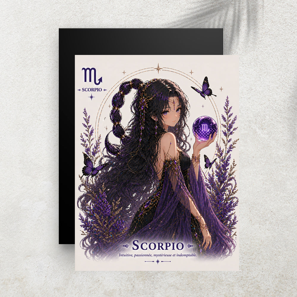 Scorpion – Tableau Signe Astrologique