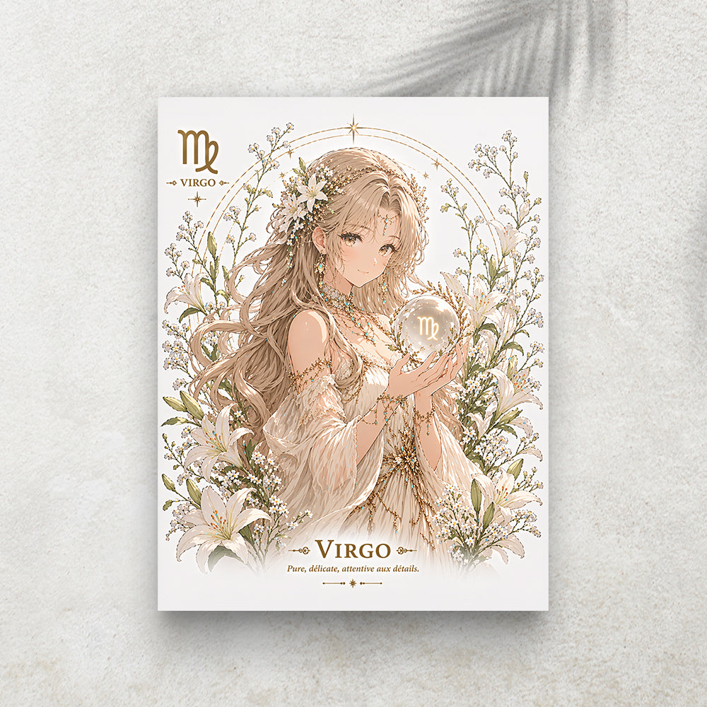 Vierge – Tableau Signe Astrologique
