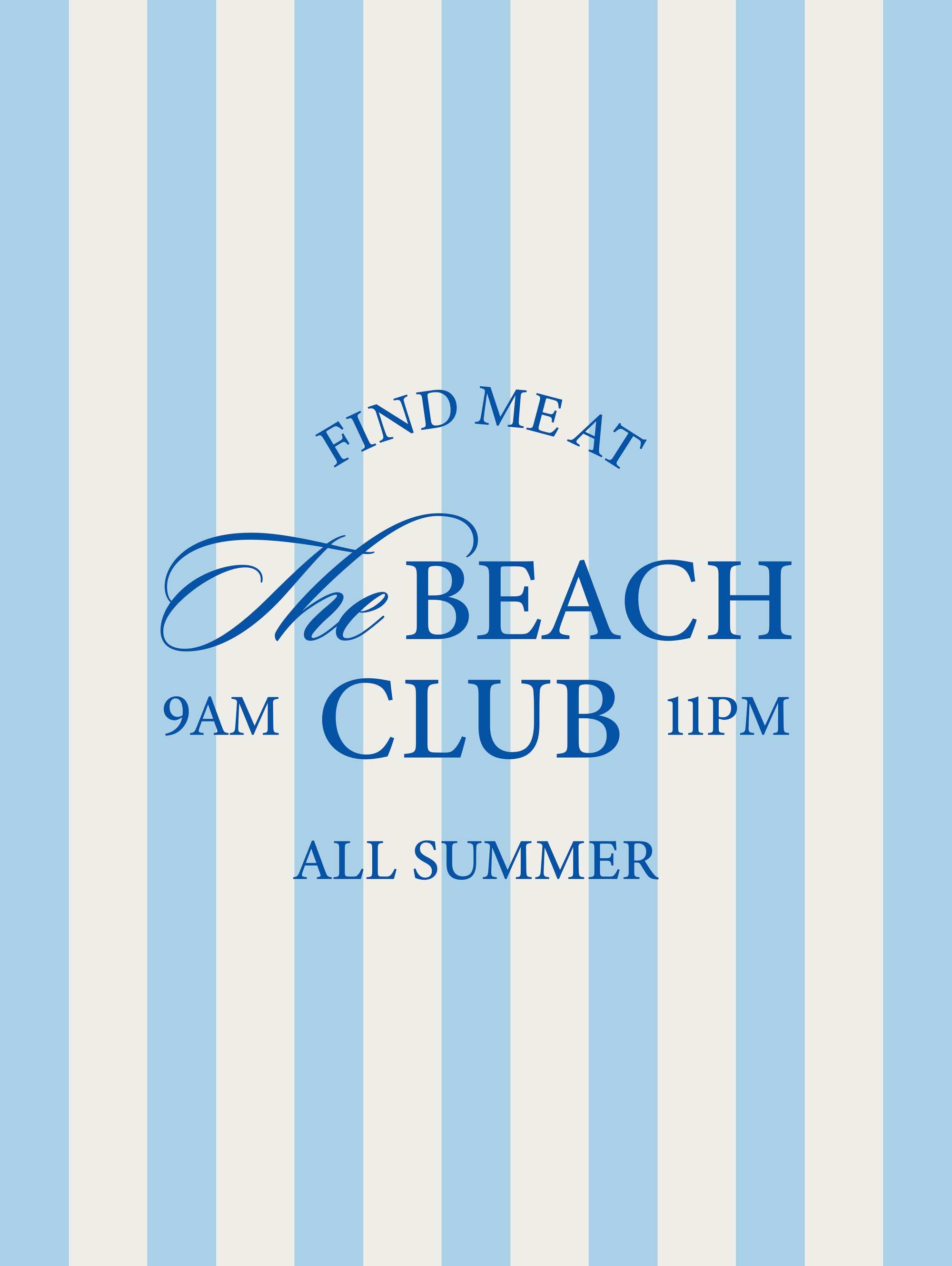 Beach set - The Beach Club