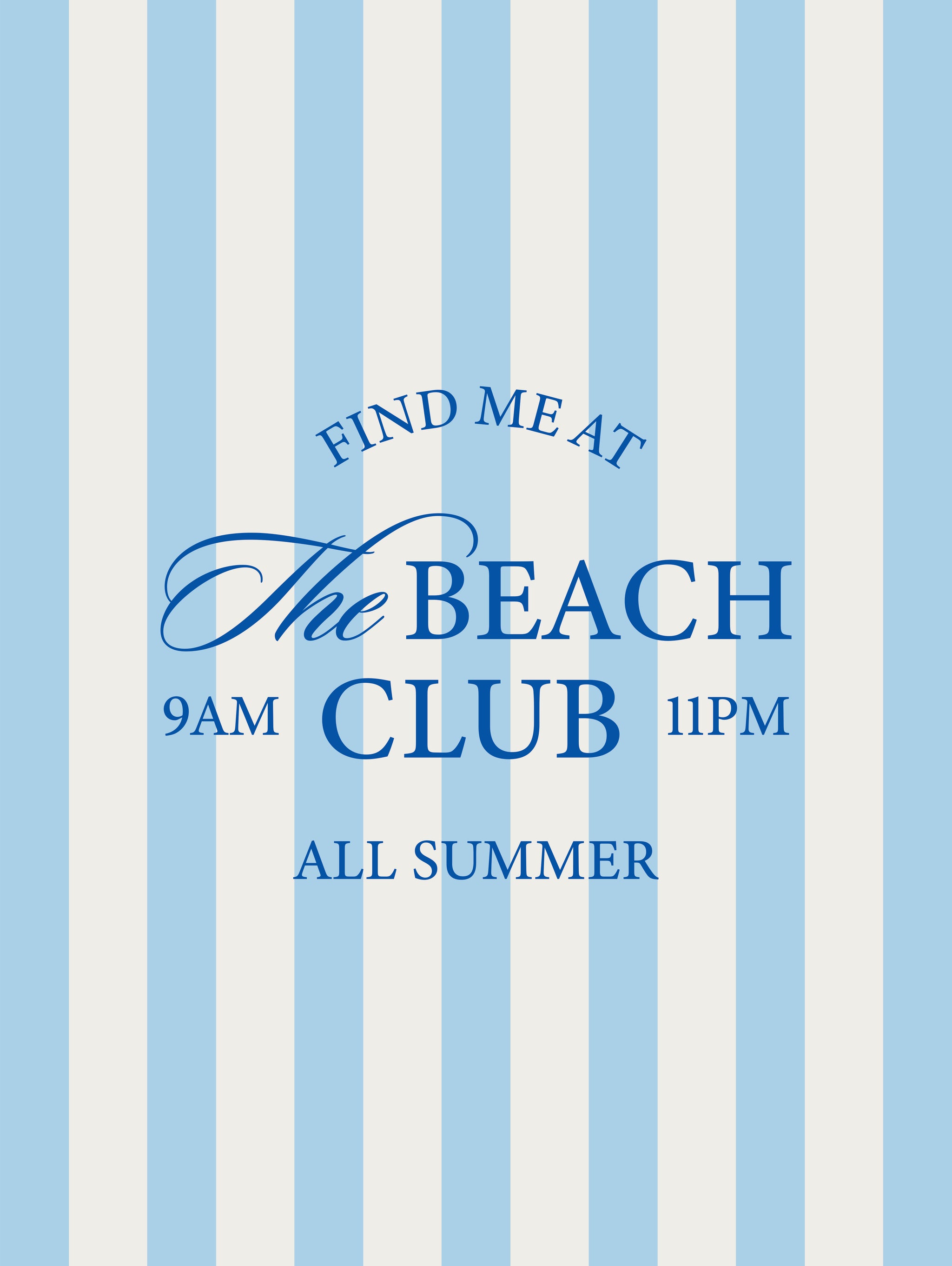 Beach set - The Beach Club