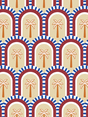 Blue Jungle Set - Palmier