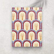 Blue Jungle Set - Palmier