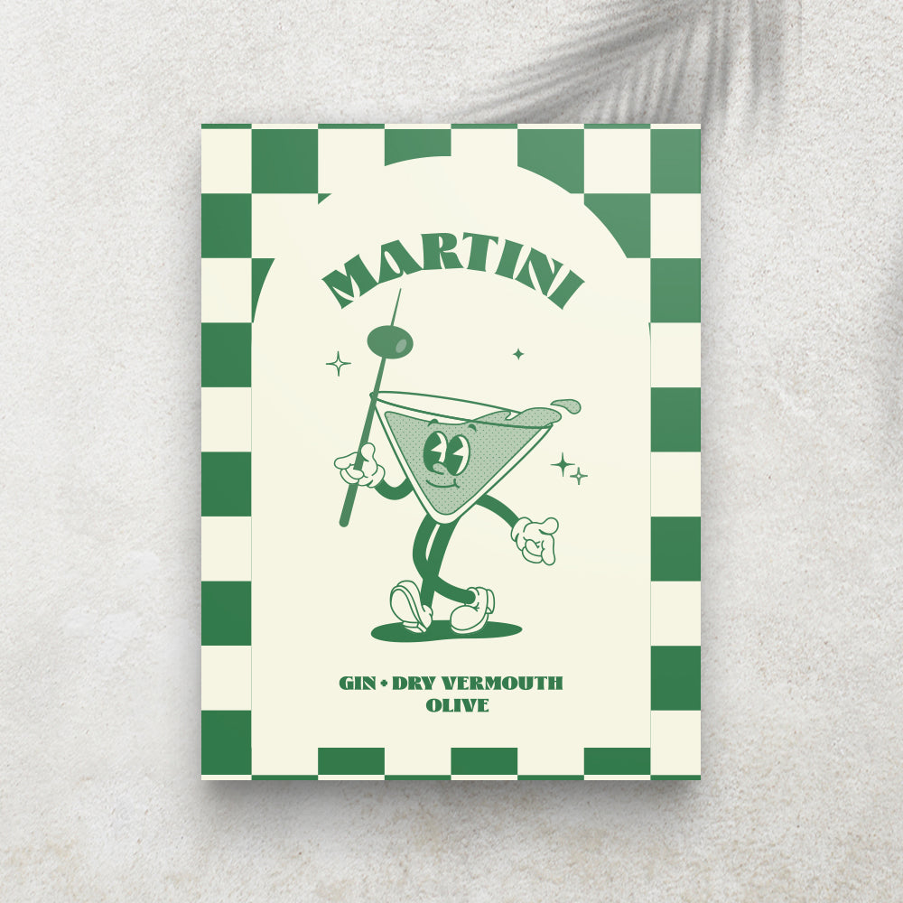 Cocktail Retro - Martini