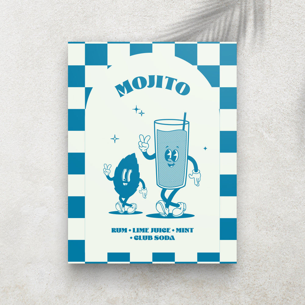 Cocktail Retro - Mojito