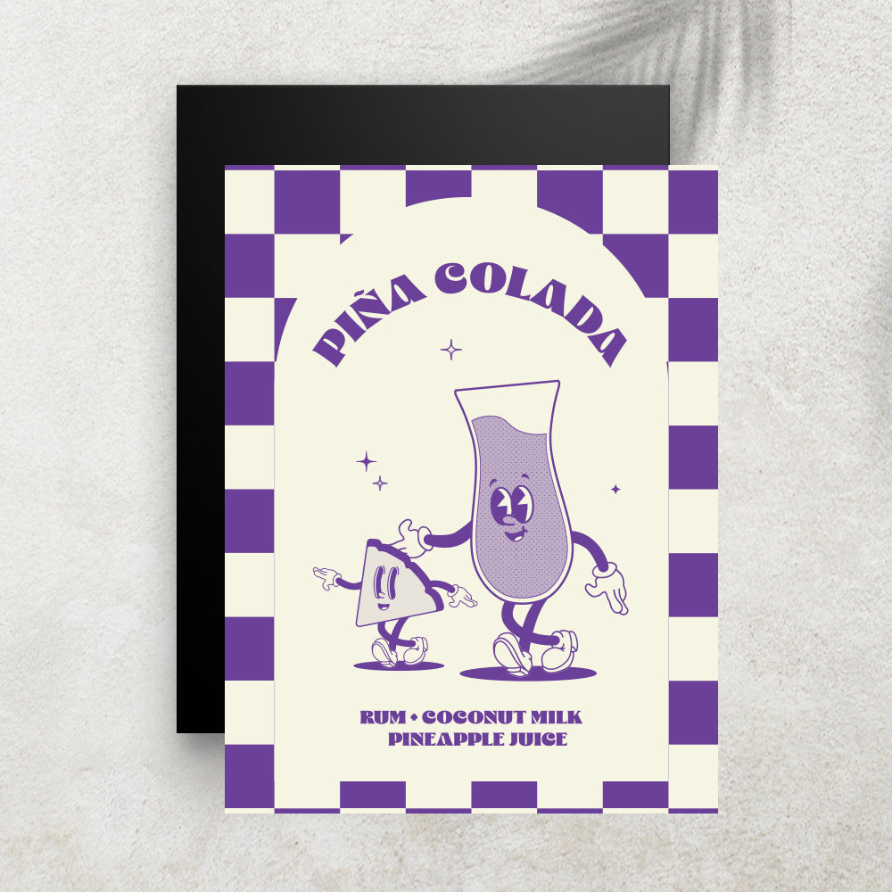 Cocktail Retro - Piña Colada
