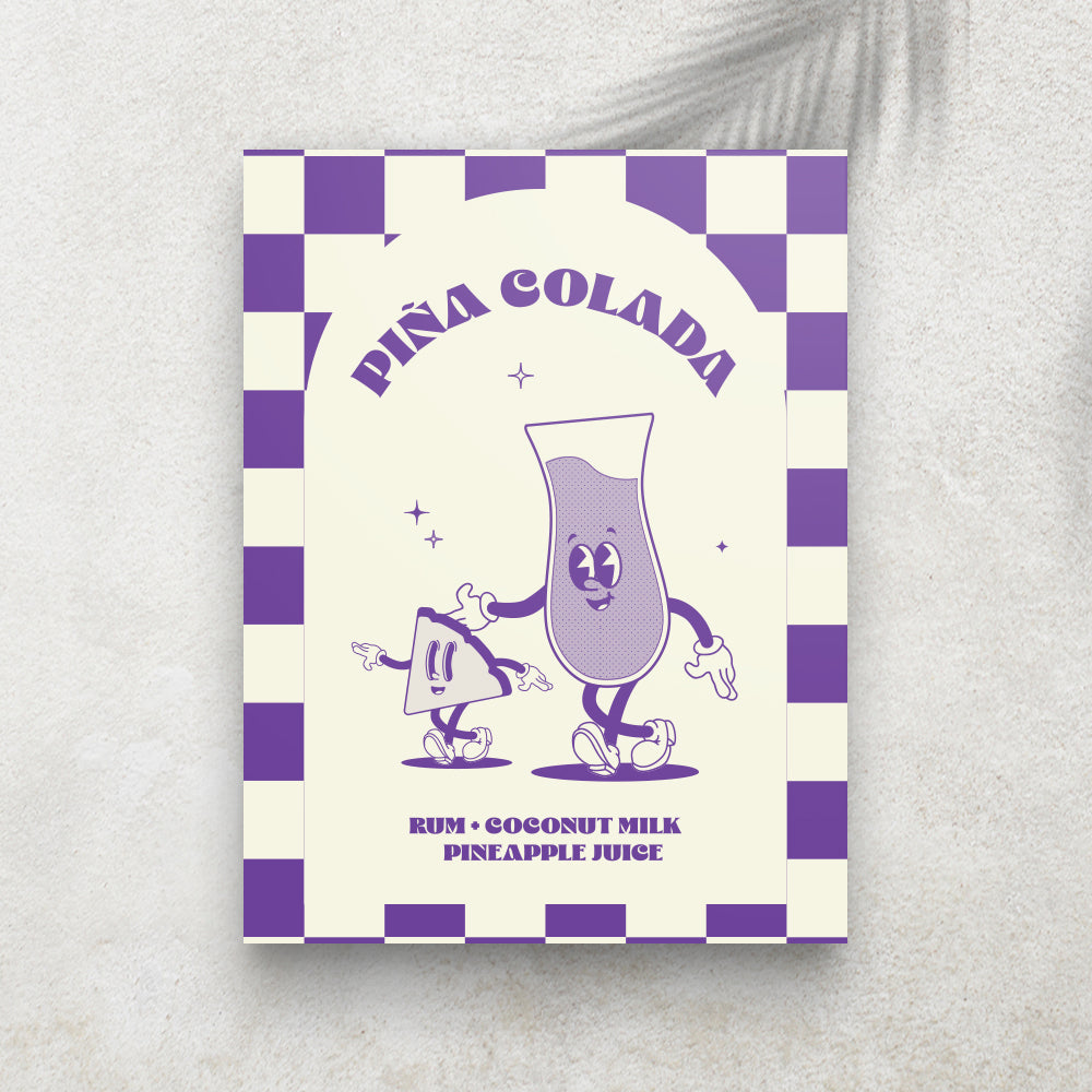 Cocktail Retro - Piña Colada