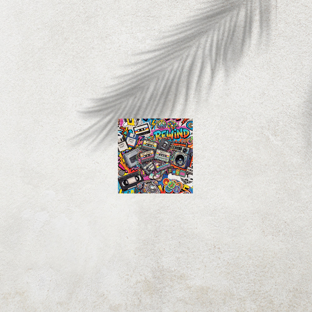 CulturePop90 - GlitchCollage