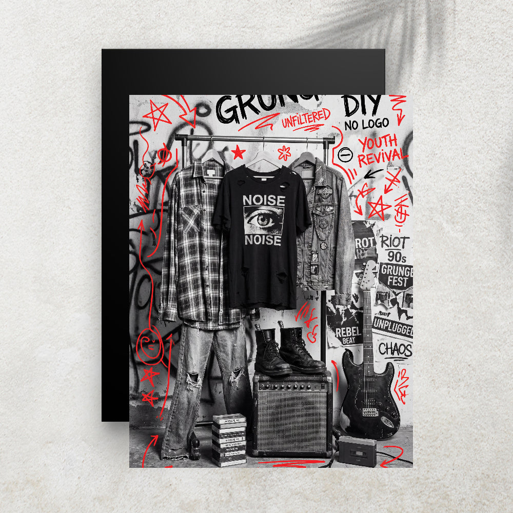 Culture Pop 90 - Grunge Scribbles