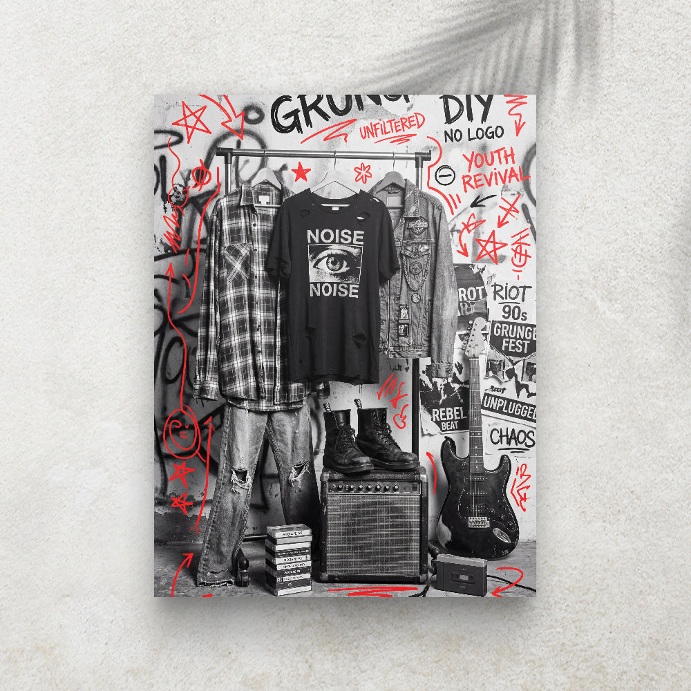 Culture Pop 90 - Grunge Scribbles