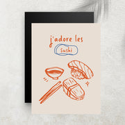Sushi Lover – Tableau Food & Minimaliste
