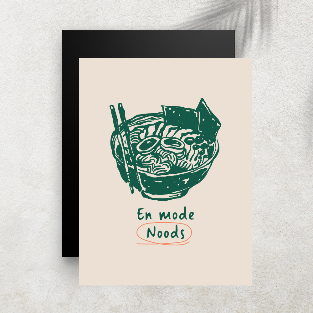 Mode Noods – Tableau Food & Minimaliste