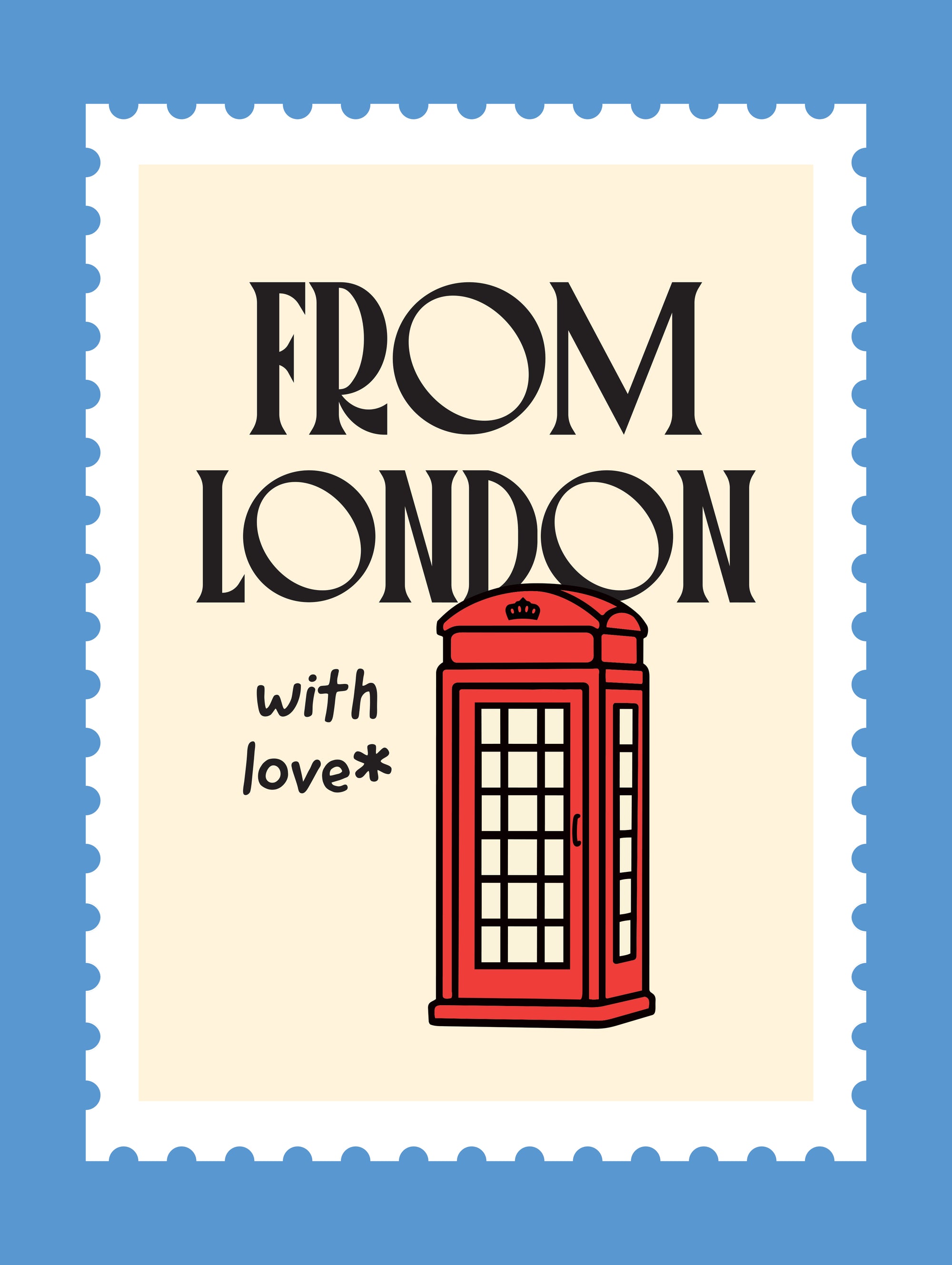 From - London