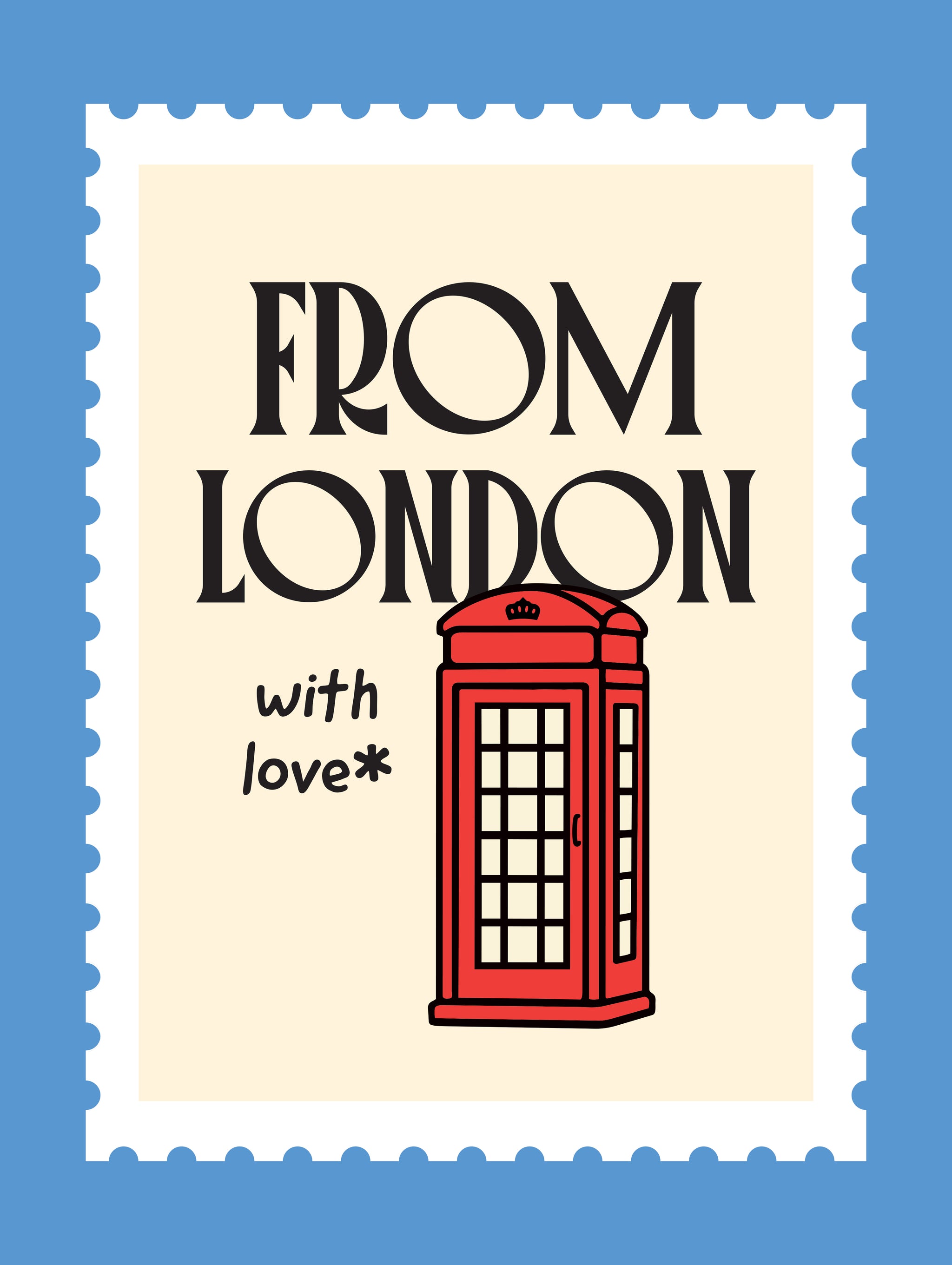 From - London