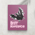 Bat Romance – Affiche Halloween Rétro & Romantique