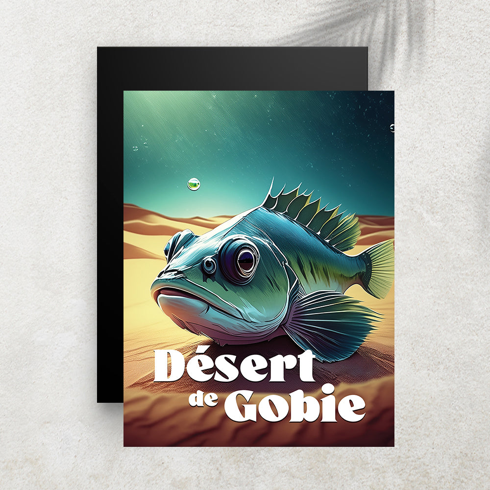 Désert de Gobie – Tableau Humour