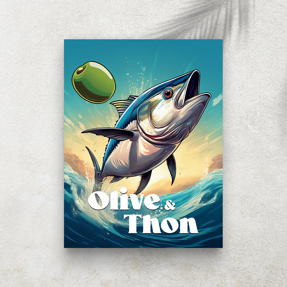 Olive & Thon – Tableau Humour