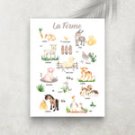 La Ferme – Imagier Enfant des Animaux de la Ferme