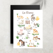 La Ferme – Imagier Enfant des Animaux de la Ferme