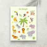 La Jungle – Imagier Enfant des Animaux Sauvages