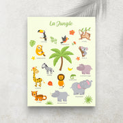La Jungle – Imagier Enfant des Animaux Sauvages