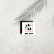 Raton-Laveur – Affiche Animaux Minimaliste pour Enfant
