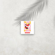 Renard – Affiche Animaux Minimaliste pour Enfant
