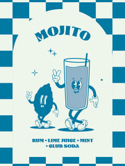 Cocktail Retro - Mojito