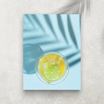 Citrus Club – Affiche Photo Pop & Agrumes