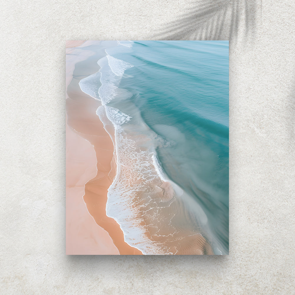 Entre Sable et Mer – Affiche Océan & Plage