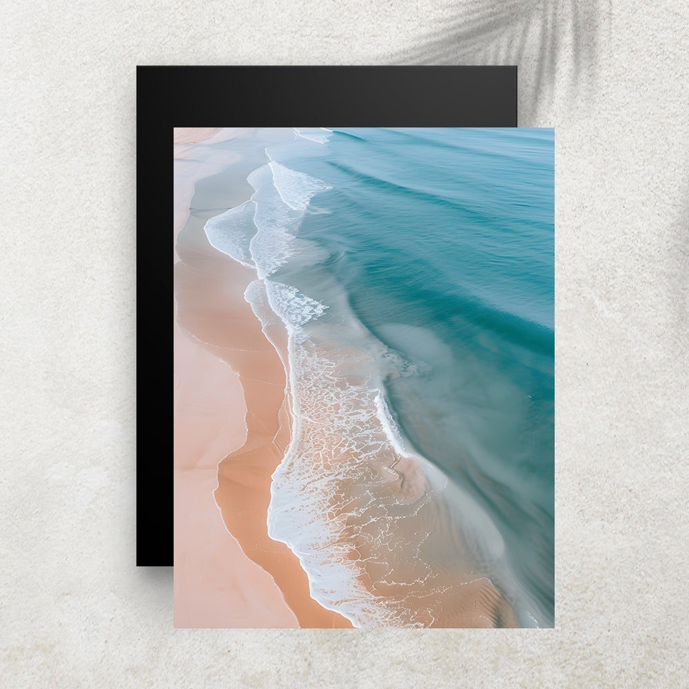 Entre Sable et Mer – Affiche Océan & Plage