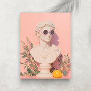 God on Vacation – Affiche Pop Art & Sculpture Antique
