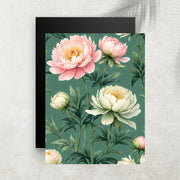 Jardin de Pivoines – Affiche Florale & Botanique