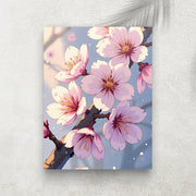 Jardin Fleuri – Cerisier – Affiche Florale & Japonaise