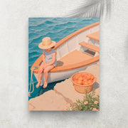 Little Escape – Affiche Méditerranéenne & Douceur d’Été