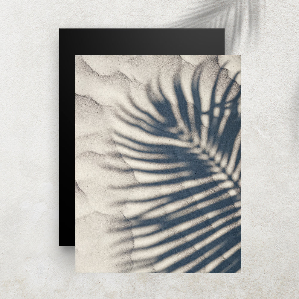 Ombra di Palma – Affiche Minimaliste & Méditerranéenne