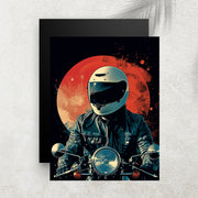Rouge Mécanique – Affiche Moto & Art Graphique