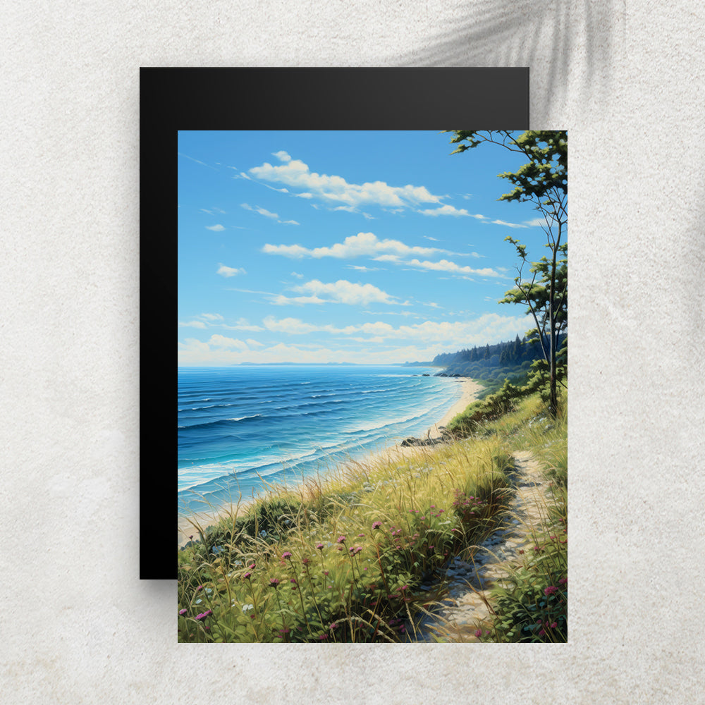 Sentier des Embruns – Affiche Littoral & Nature Sauvage