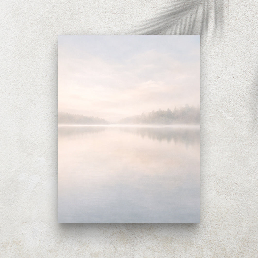 Lac Brumeux – Tableau Paysage Nature et Zen