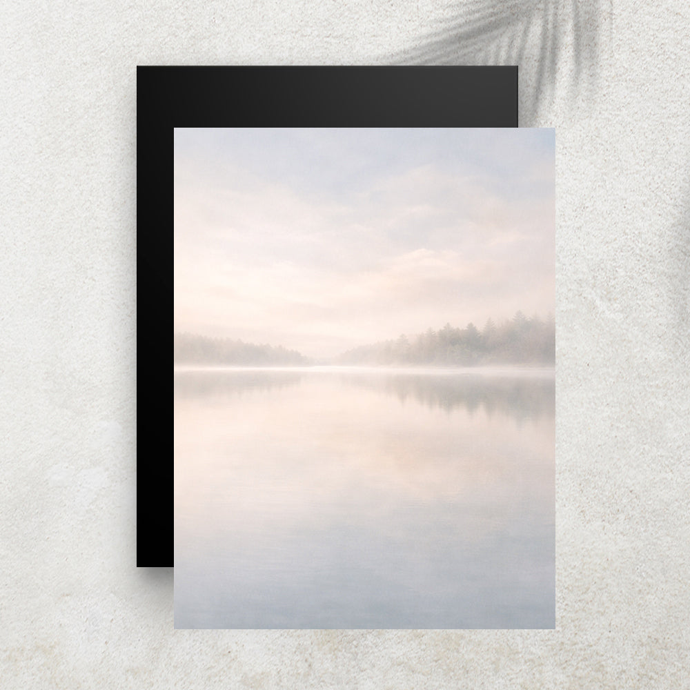 Lac Brumeux – Tableau Paysage Nature et Zen