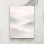 Montagnes Brumeuses – Tableau Paysage Nature et Zen