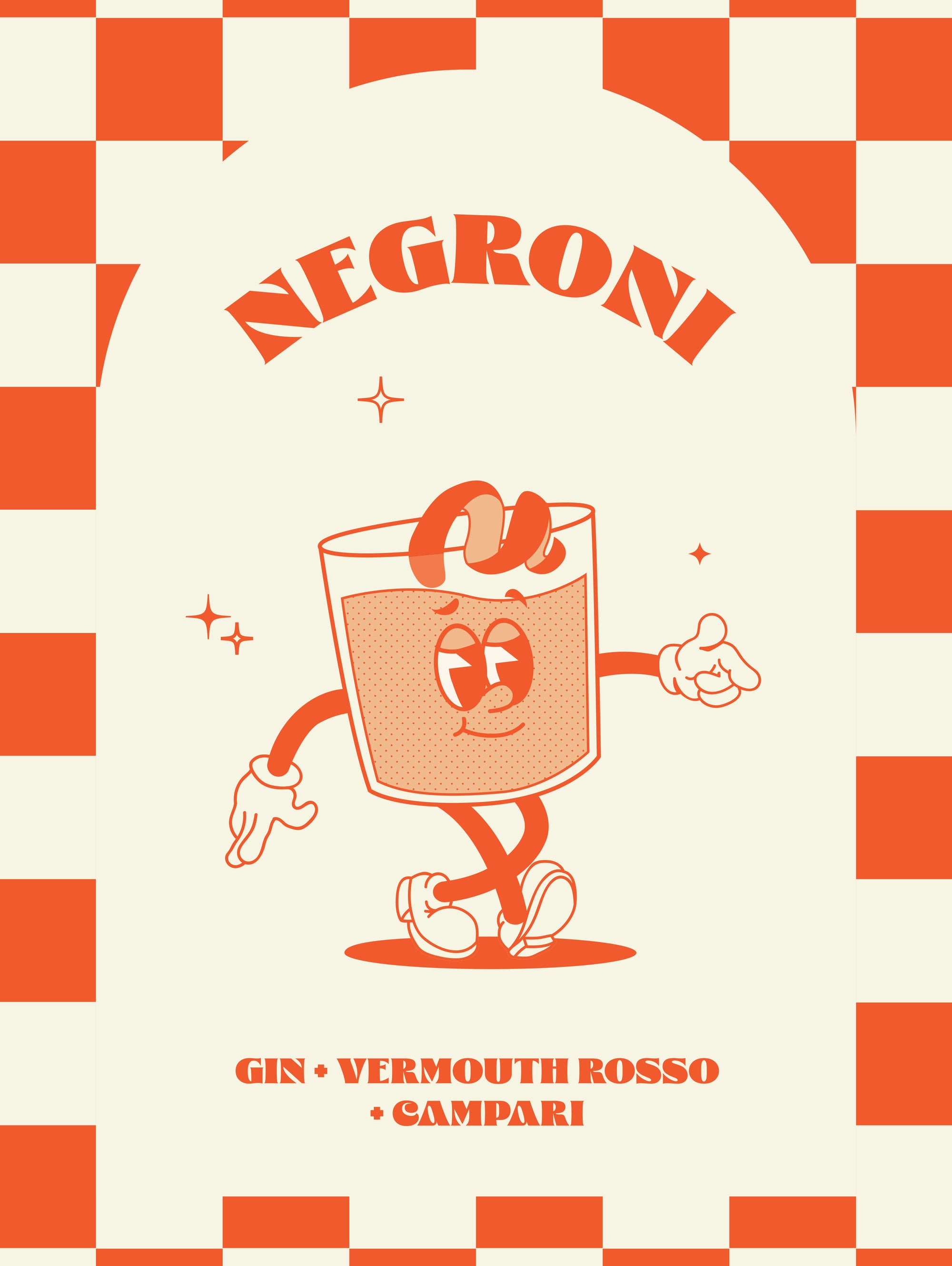 Cocktail Retro - Negroni