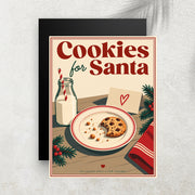 Cookies for Santa – Affiche Noël