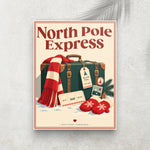 North Pole Express – Affiche Noël