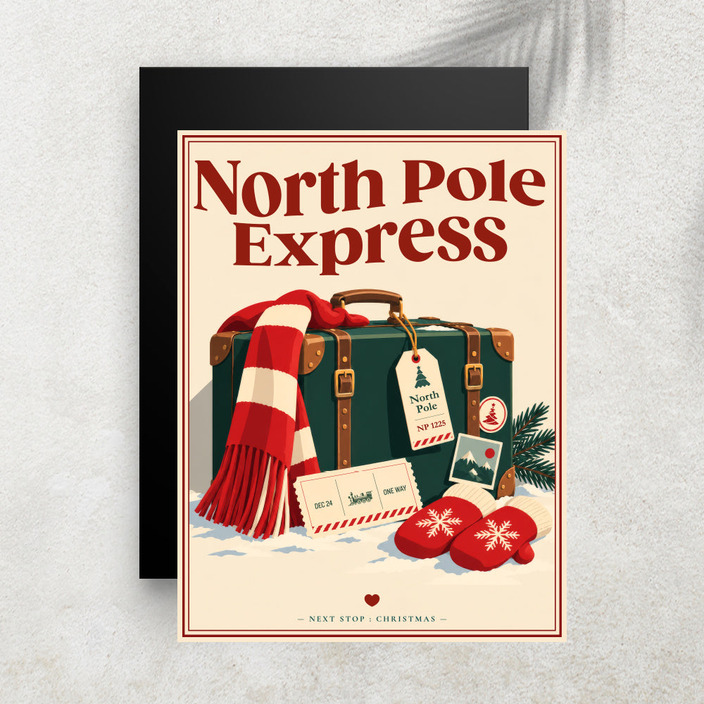 North Pole Express – Affiche Noël