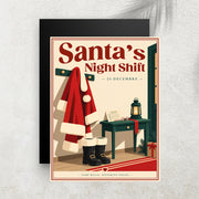 Santa’s Night Shift – Affiche Noël